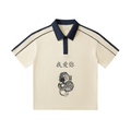 T-shirt Polo Style Japonais Homme