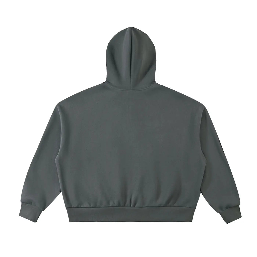 Sweat à Capuche Oversize Zippé Polaire – Streetwear Chaud Homme ODMPOD